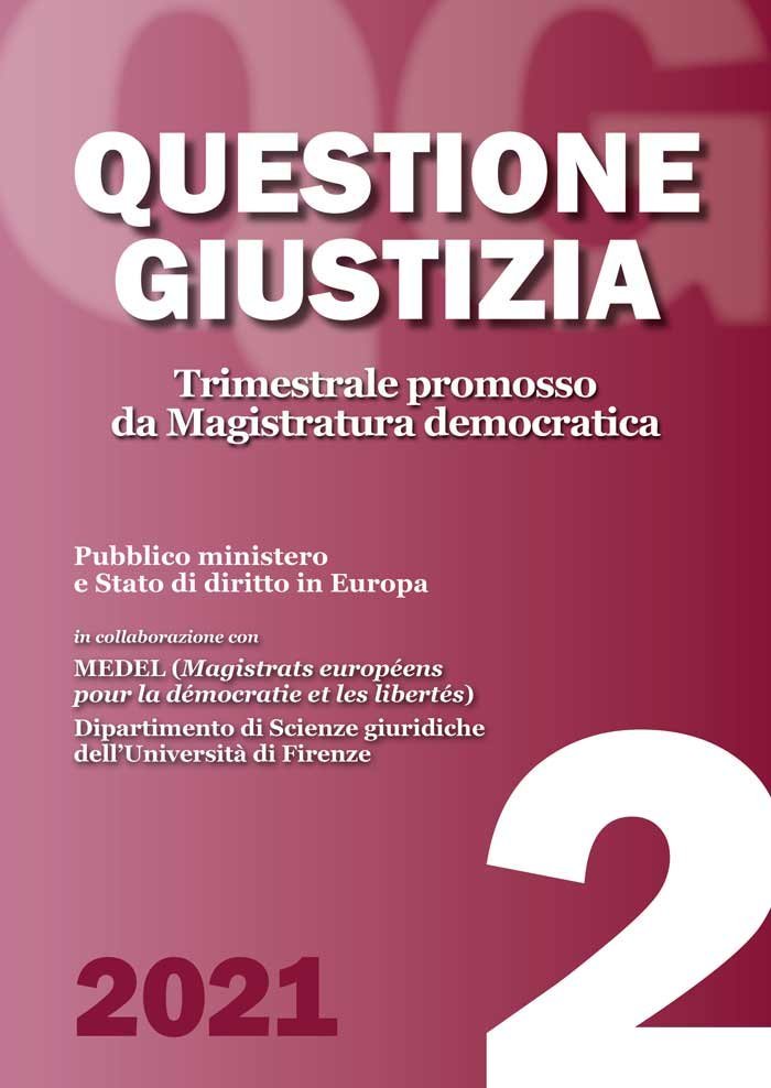 Pubblico ministero e Stato di diritto in Europa