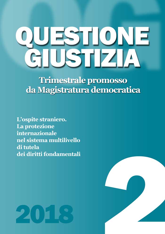 L'ospite straniero.<br />La protezione internazionale nel sistema multilivello di tutela dei diritti fondamentali