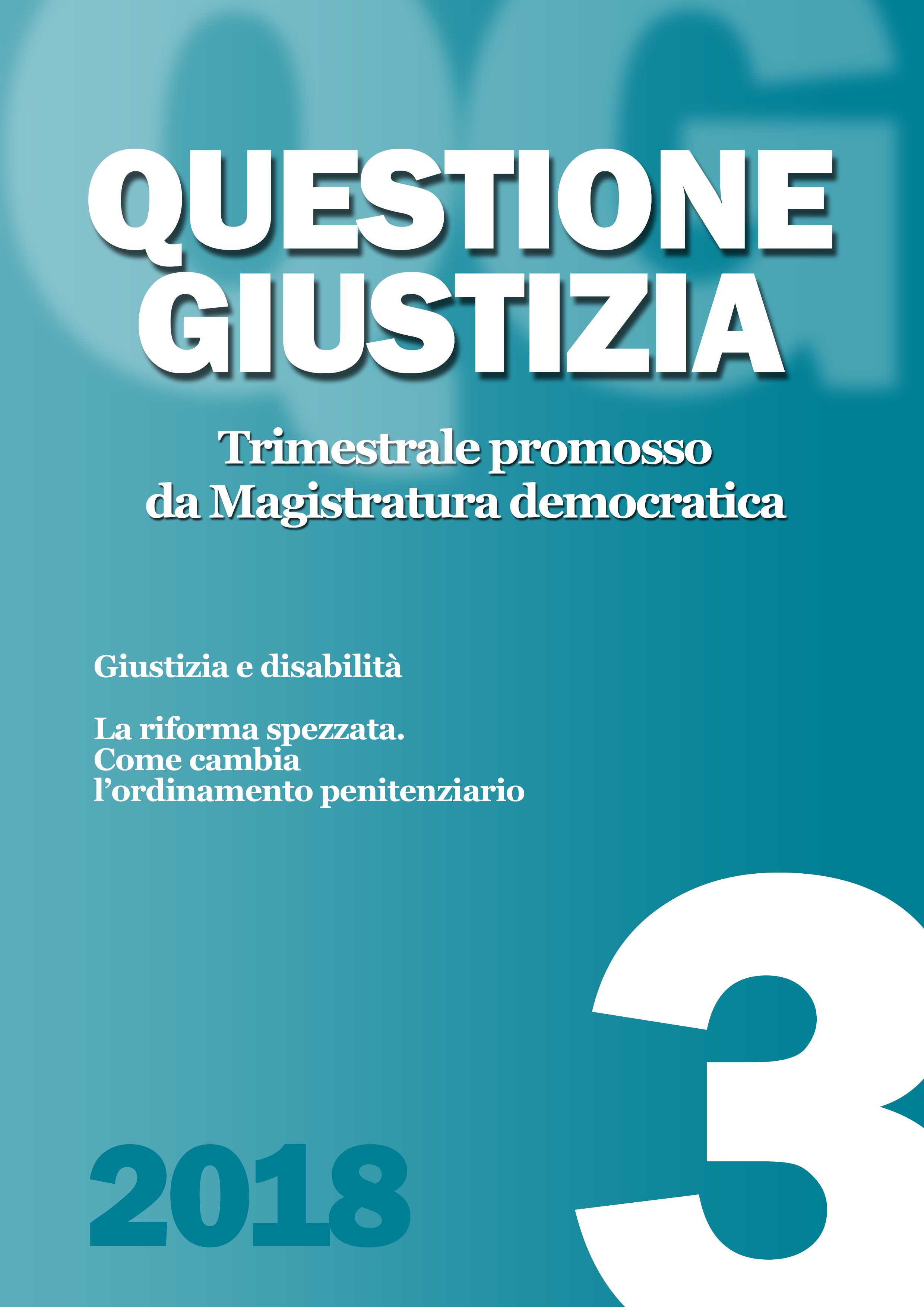 Giustizia e disabilit&agrave;<br /><br />La riforma spezzata. <br />Come cambia <br />l&rsquo;Ordinamento penitenziario