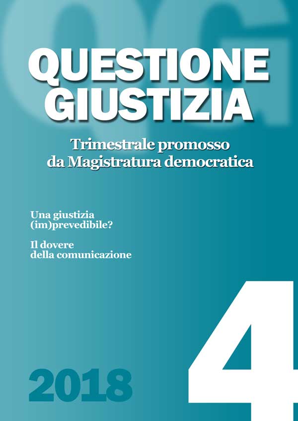 Una giustizia (im)prevedibile?<br />Il dovere della comunicazione